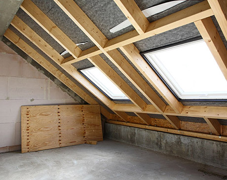 Pose de velux - Vue intérieure à Aulnay Sous Bois 93